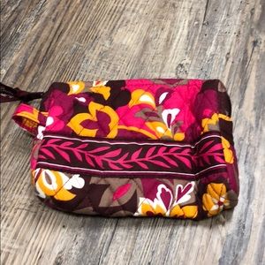 Small Vera Bradley cosmetic bag